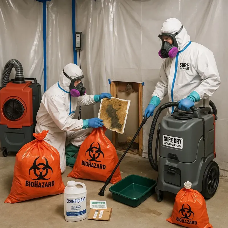 Contaminated Water Handling Protocols process in Le Center, MN
