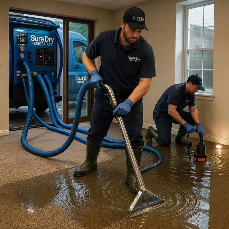 Water Extraction and Removal process in Le Center, MN